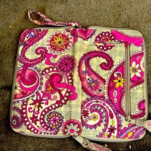 A pink Vera Bradley wallet